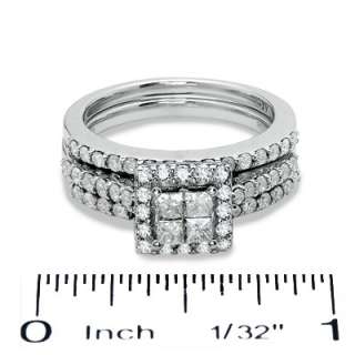  Kay Jewelers 14k White Gold DIAMOND cluster flower Engagement Ring 