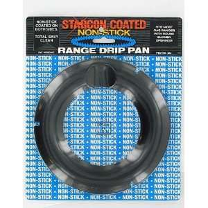   Round Non Stick Gas Range Drip Pan   Pack of 12