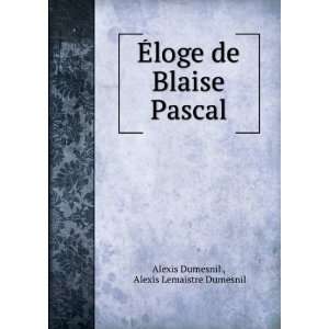   de Blaise Pascal Alexis Lemaistre Dumesnil Alexis Dumesnil  Books