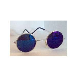  John Lennon   Beatles   Groovy Hippy Dark Blue Sunglasses 