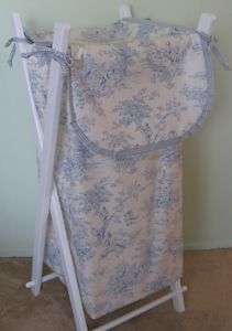 CENTRAL PARK TOILE BABY NURSERY LAUNDRY HAMPER BAG NEW  