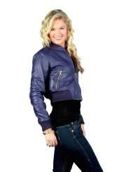 Knoles & Carter Womens Perforated Design Bomber