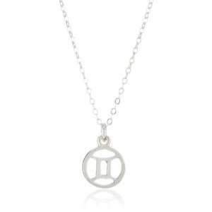Dogeared Jewels & Gifts Zodiac Gemini Sign Sterling Silver Necklace