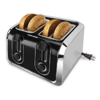 Black & Decker TR1400SB 4 Slice Stainless Steel Toaster