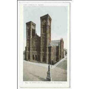  Reprint Saints Peter and Paul Cathedral, Providence, R. I 