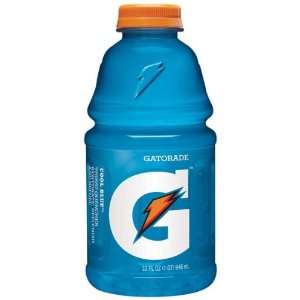 Gatorade Cool Blue Thirst Quencher Sports Drink 32 oz (Pack of 12)