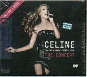 CD + DVD CELINE DION WORLD TOUR THE CONCERT LIVE 2010  