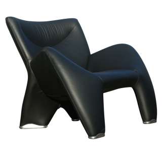 Leolux Leather Easy Lounge Chair Jan Armgard  