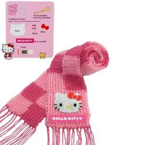  NKOK Knit A Hello Kitty Kit Scarf Toys & Games