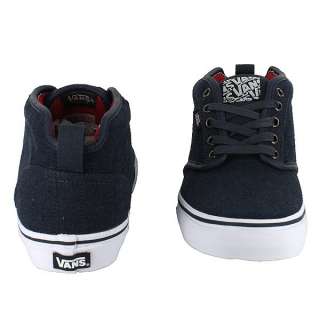 VANS ATWOOD MID NAVY CANVAS MENS US SIZE 9, UK 8  