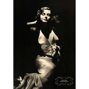  1937 Print Sexy Margaret Tallichet Jean Muir Dresses 