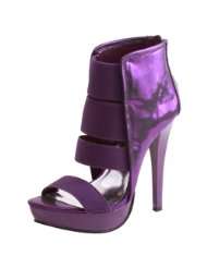 STRAPPY Hot Prom Party Sandal Designer PURPLE Shoe