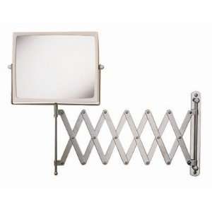  Regular 4X Magnifying Wall Mount Mirror in Chrome with 