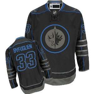 NHL Jersey Dustin Byfuglien #33 Winnipeg Jets Black Ice Hockey Jerseys 