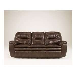  Contemporary Laredo Chocolate Reclining Sofa: Furniture 