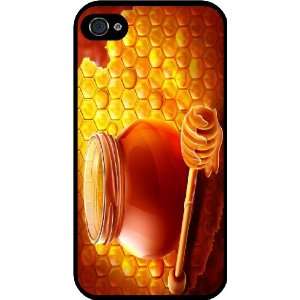  Rikki KnightTM Honey pot Black Hard Case Cover for Apple 