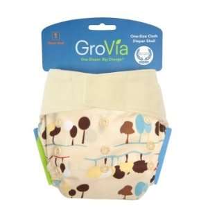  GroVia Cloth Diapers Hook Loop Diaper Shell System Nature 