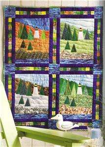 LIGHTHOUSES OF NEW ENGLAND Quilting Pattern Book NEW  