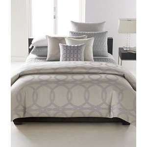  Hotel Collection Bedding, Calligraphy King Duvet Cover NEW 