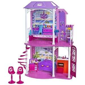 Mattel Barbie 2 STORY BEACH HOUSE Over 2 Feet Tall 20+ Pieces NEW 
