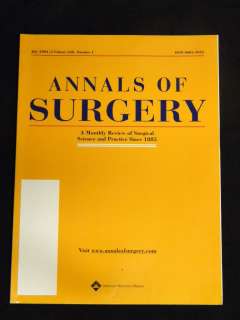 Annals Surgery magazine (12) 2004 medical medicine  