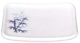 Bamboo Melamine Sushi Plate 5.5x4.75in #506 BZ  