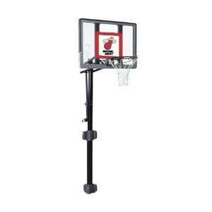 Huffy Miami Heat Custom In Ground Basketball System  