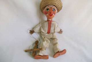 Mexican Vintage String Puppet Marionette  