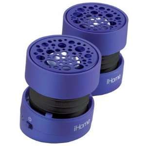  iHome Recharge Mini Speakers Purple 