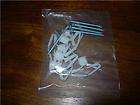 LOT OF 60 HOLLOW WALL PLASTIC MOLLY TOGGLE ANCHOR W SCREWS items in 