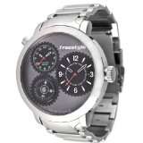 Freestyle MenS 101162 Passage 1 Piece Case Dual Time Compass Watch