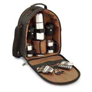 : Picnic Time Java Express   Black With / Brown and Java print Coffee 