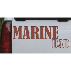   Marine Dad Military Car Window Wall Laptop Decal Sticker Automotive