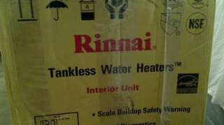 Rinnai R75LSi Natural Gas Indoor Tankless Water Heater, 7.5 GPM  