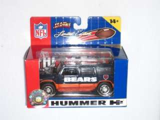 Chicago Bears Diecast Hummer H2 143 Scale New In Box  