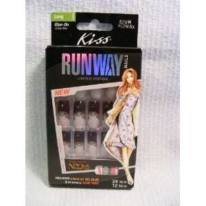 Kiss Catwalk / Runway Nails Limited Edition Long Glue on Nails # 52914 