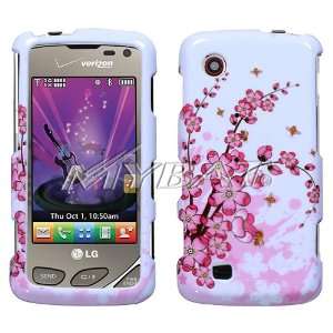   Case for LG Chocolate Touch VX8575 Pink Spring Flower 