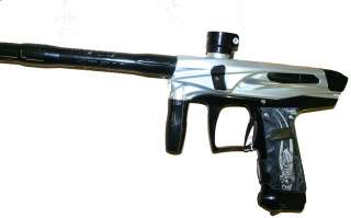 USED   Bob Long V1 Victory Paintball Gun Marker   Silver / Black 