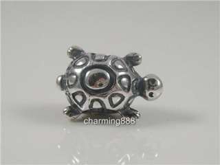 Authentic Genuine Pandora Sterling Silver Turtle Charm Bead  