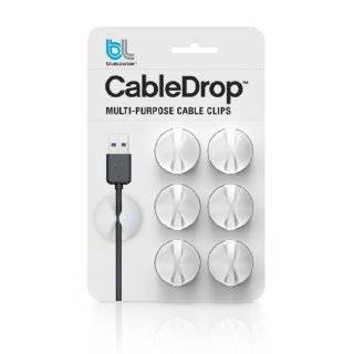 Blue Lounge Design CD WH CableDrop Cable Management System for All 