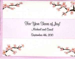 Cherry Blossom Wedding Tears of Joy Crypack Favors  