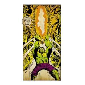  Marvel Comics Retro The Incredible Hulk Comic Panel (aged 