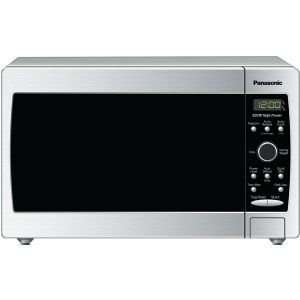   800 Watt Stainless Steel Counter Top Microwave Oven: Kitchen & Dining