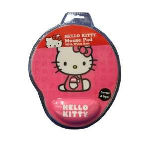  Hello Kitty Pink Mouse Pad with Wrist Rest Office 
