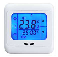 LCD Touch Screen Programmable Thermostat Room temperature controler w 
