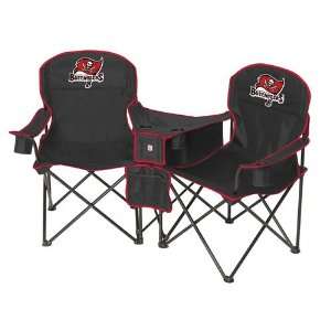   Buccaneers NFL Deluxe Folding Conversation Arm Chair by Northpole Ltd