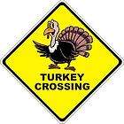CHICKEN NOVELTY CROSSING SIGN 16 X16 INCH POLY items in AWESOME SIGNS 
