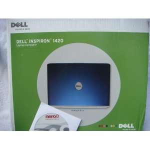 Dell Inspiron Laptop Notebook 1420106p 14.1 3 Gb Memory 250 Gb Vista 