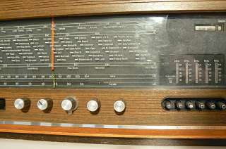 SABA tuberadio (röhrenradio), MEERSBURG ME 19 model with FM STEREO 
