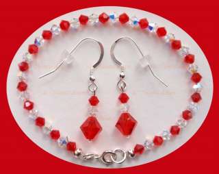   STERLING Silver Quinceanera Mis Quince SWEET 15 16 Gift *RED*  